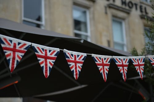 Δωρεάν στοκ φωτογραφιών με Ηνωμένο Βασίλειο, λουτρό, σημαίες