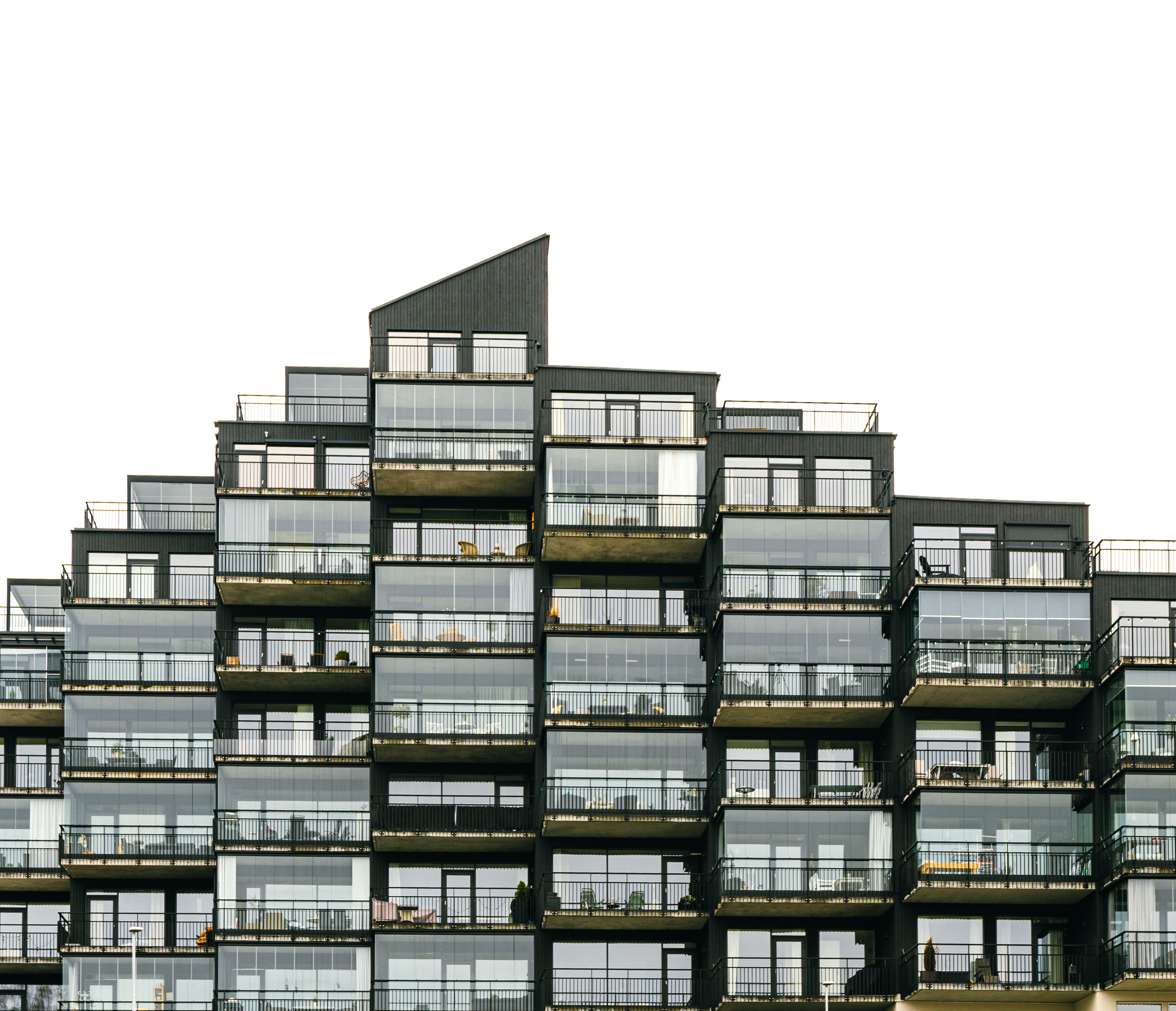 Modern apartment building architecture, representing the structured output of an automated article writer.