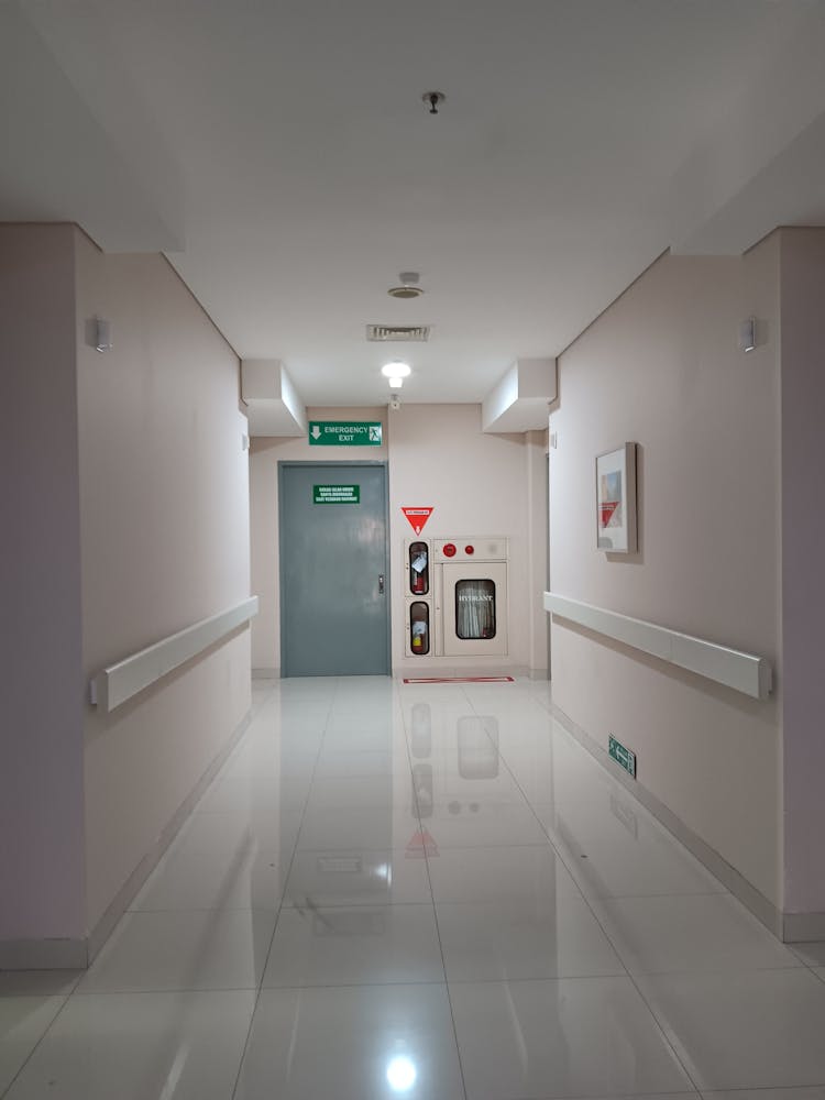 Interior Of A Hospital 