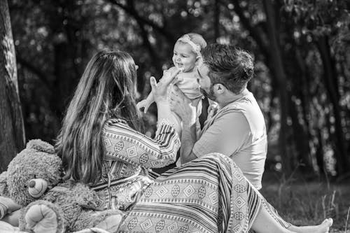 Foto profissional grátis de bebê, criança, família