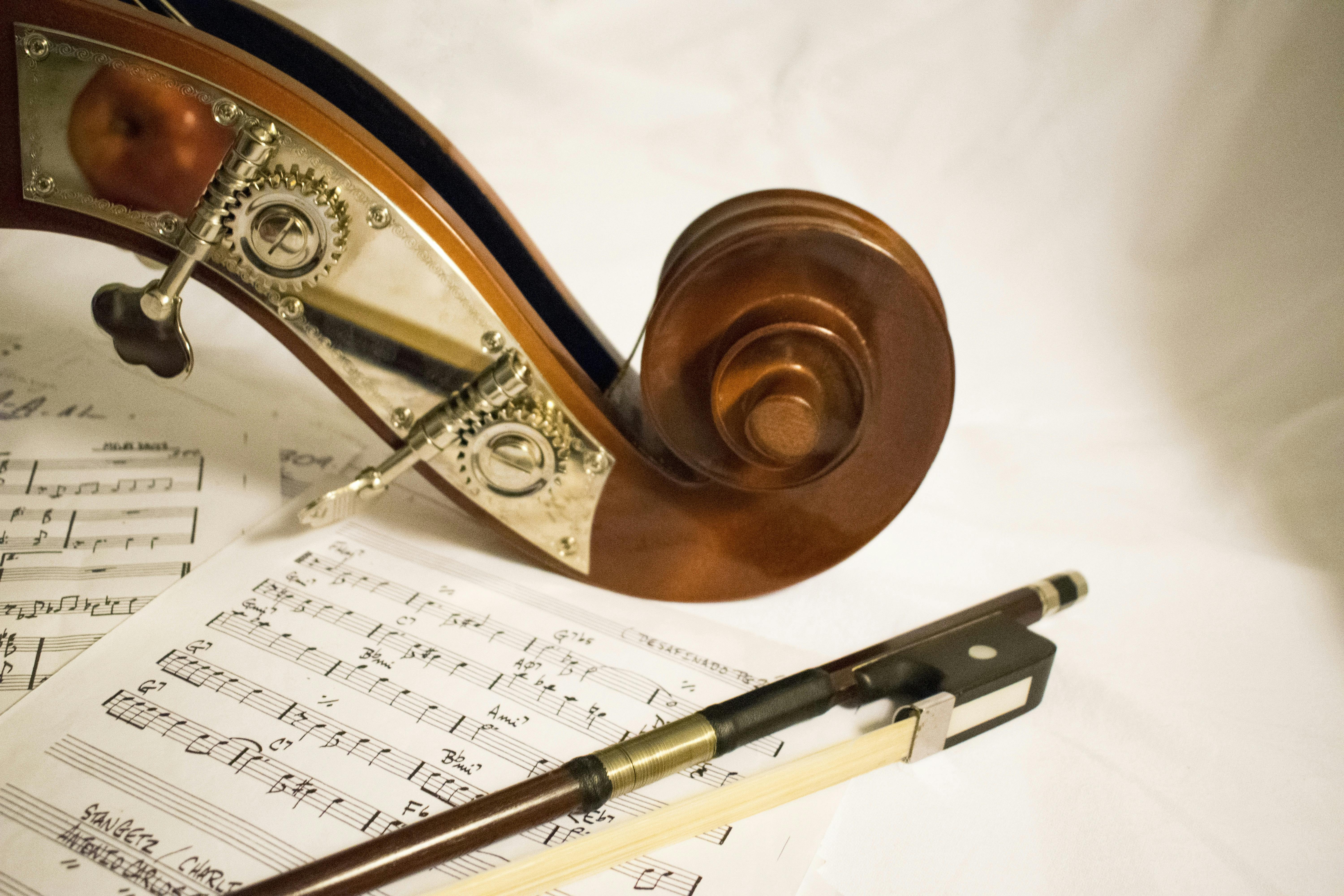 classical music instruments wallpaper