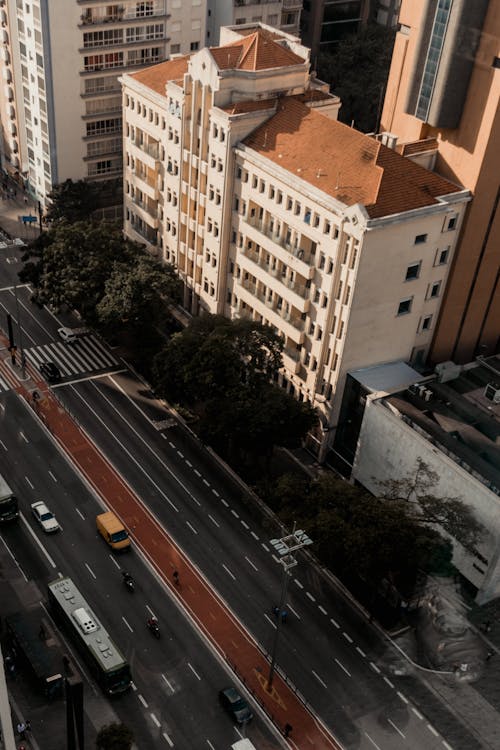 Free stock photo of asphalt, automobiles, azure