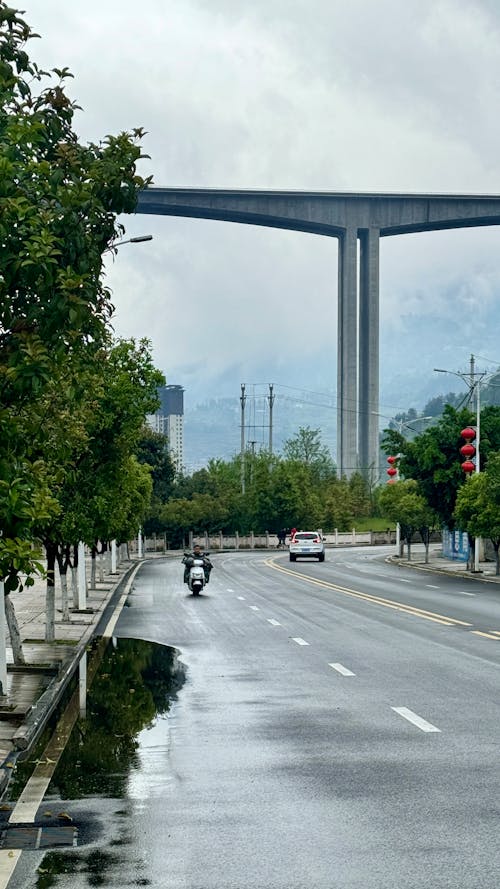 Kostnadsfri bild av asfalt, betong, bro