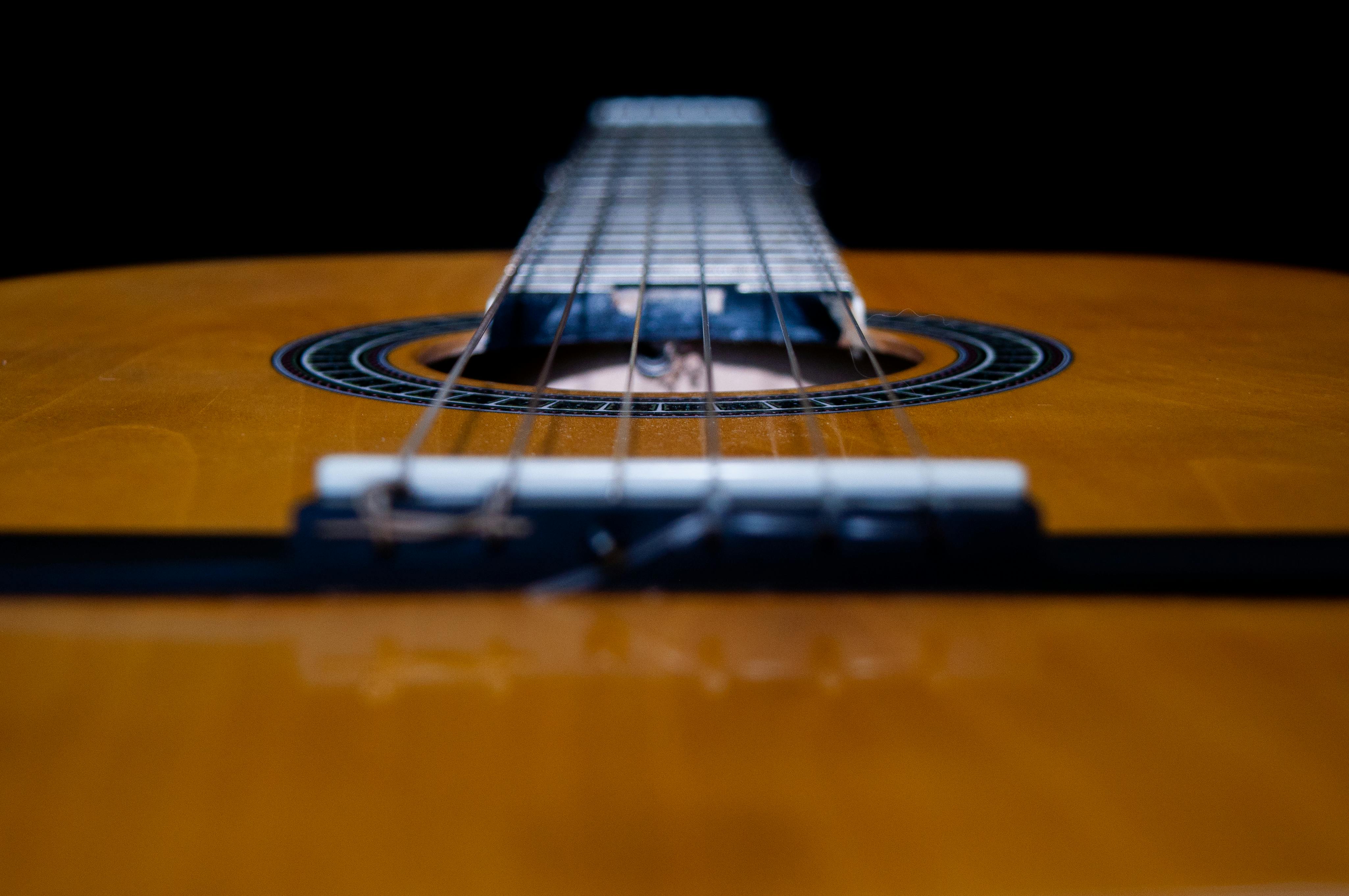 Acoustic guitar guitar musical instrument brown wooden HD phone  wallpaper  Peakpx