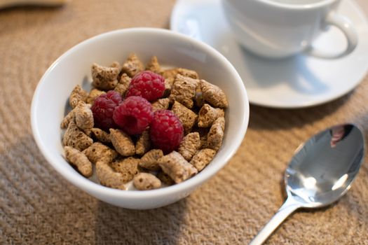 Whole Grain Wheat & Whole Grain Corn Crunchy O's Cereal Bran Bran