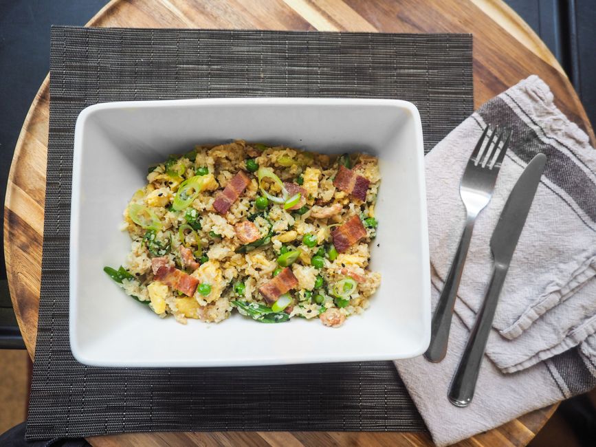 Cauliflower Egg Fried Rice
