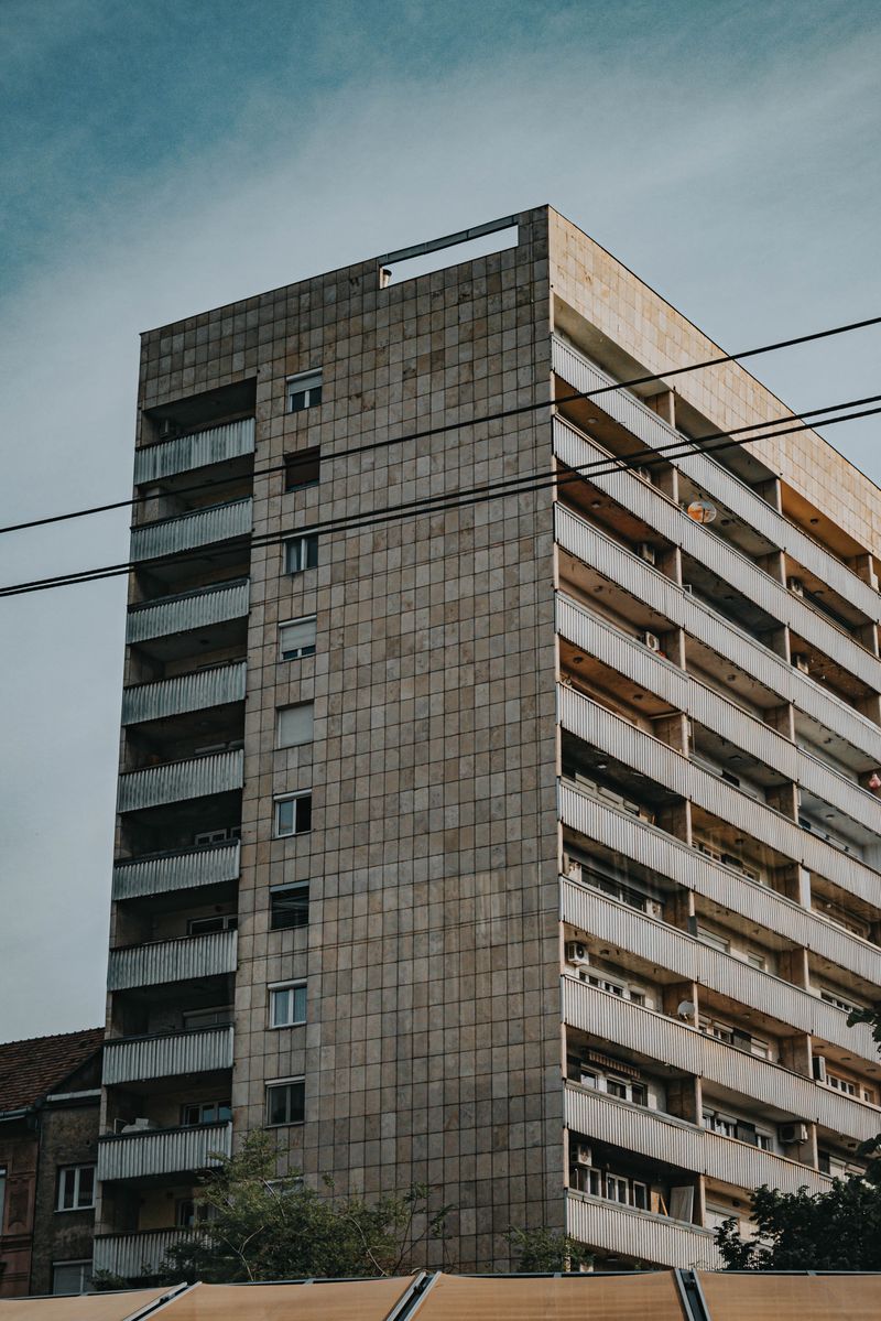 Urban high-rise residential building