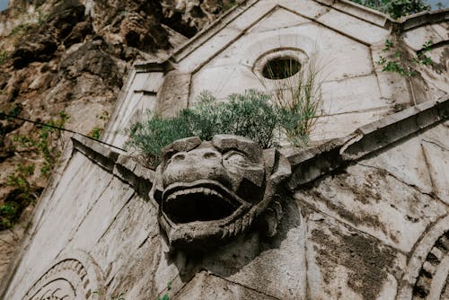 antik, baş, bina içeren Ücretsiz stok fotoğraf