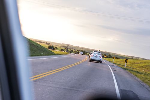 Free stock photo of car, road, sky Stock Photo