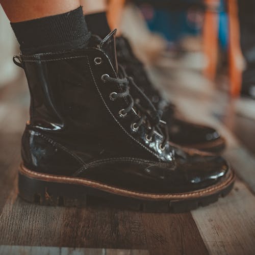 Free Close-Up Photo Of Boots Stock Photo