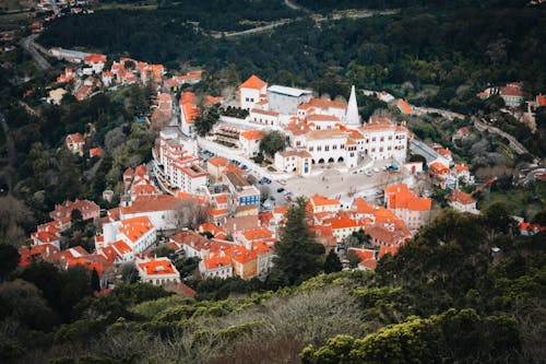 view of a country side city in Portugal