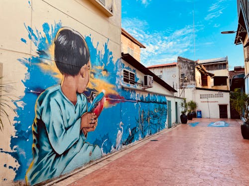 Δωρεάν στοκ φωτογραφιών με graffitti, street art, αφηρημένη ζωγραφική