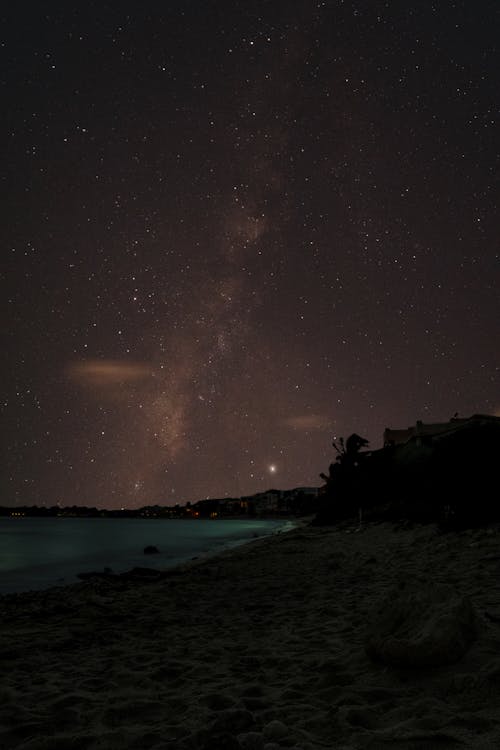 คลังภาพถ่ายฟรี ของ astrophotography, infinit, nightscene