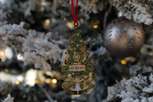 2015 White House Historical Association Coolidge Christmas Ornament