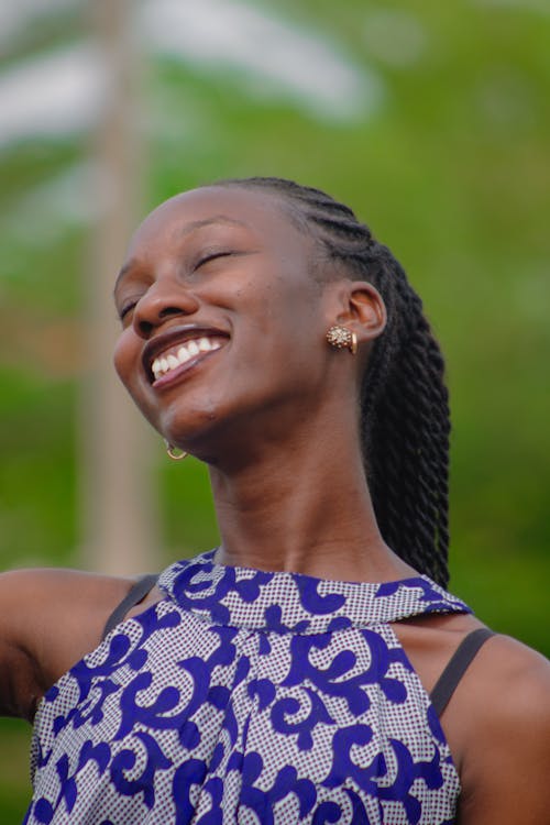 Braided Smiling Girl