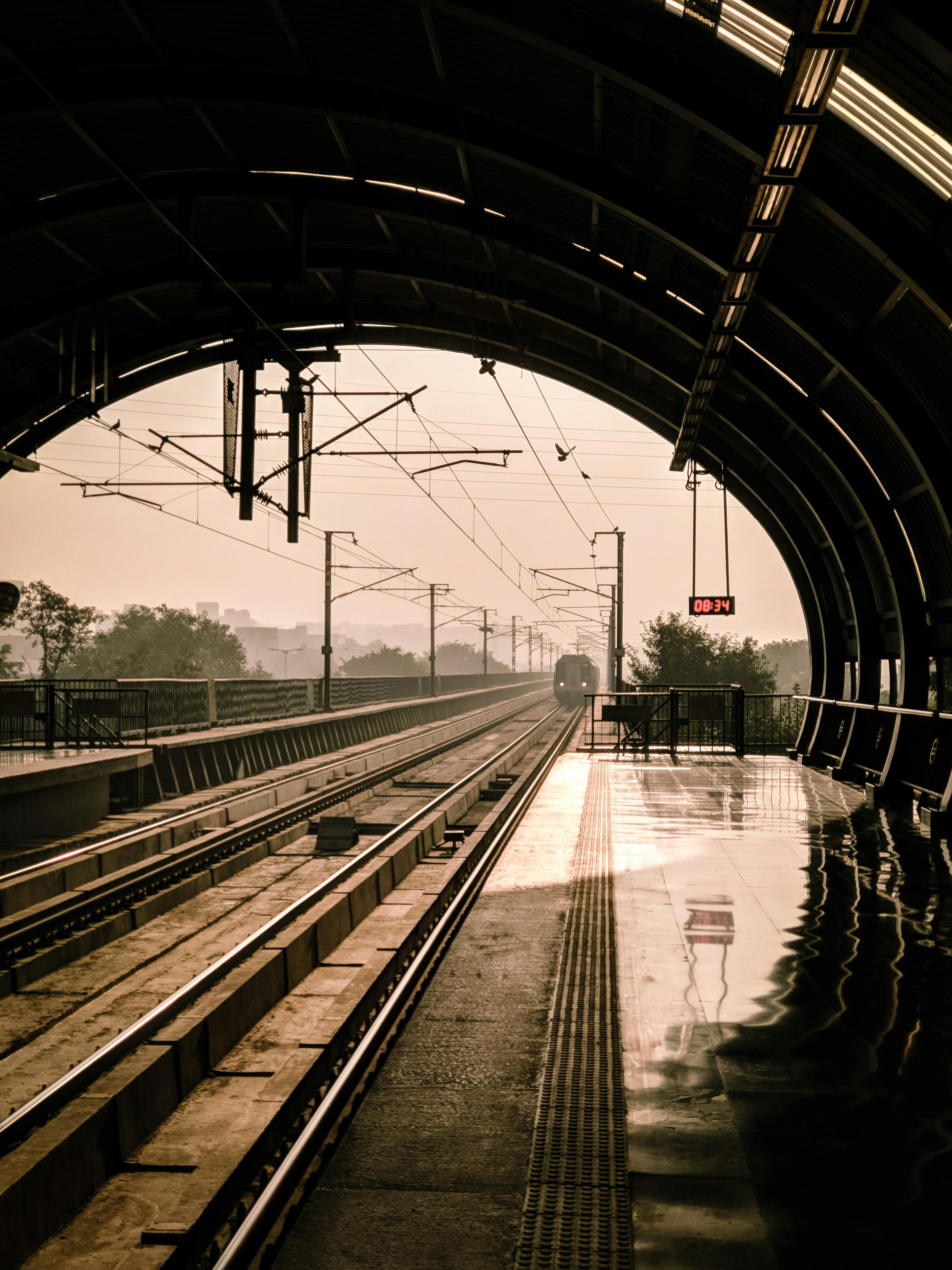 Anime, Train Station, HD wallpaper | Peakpx