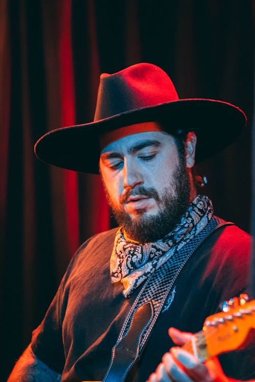 Photo of Man Wearing Fedora