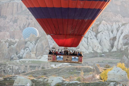 Δωρεάν στοκ φωτογραφιών με cappadocia, αεροσκάφος, αερόστατο