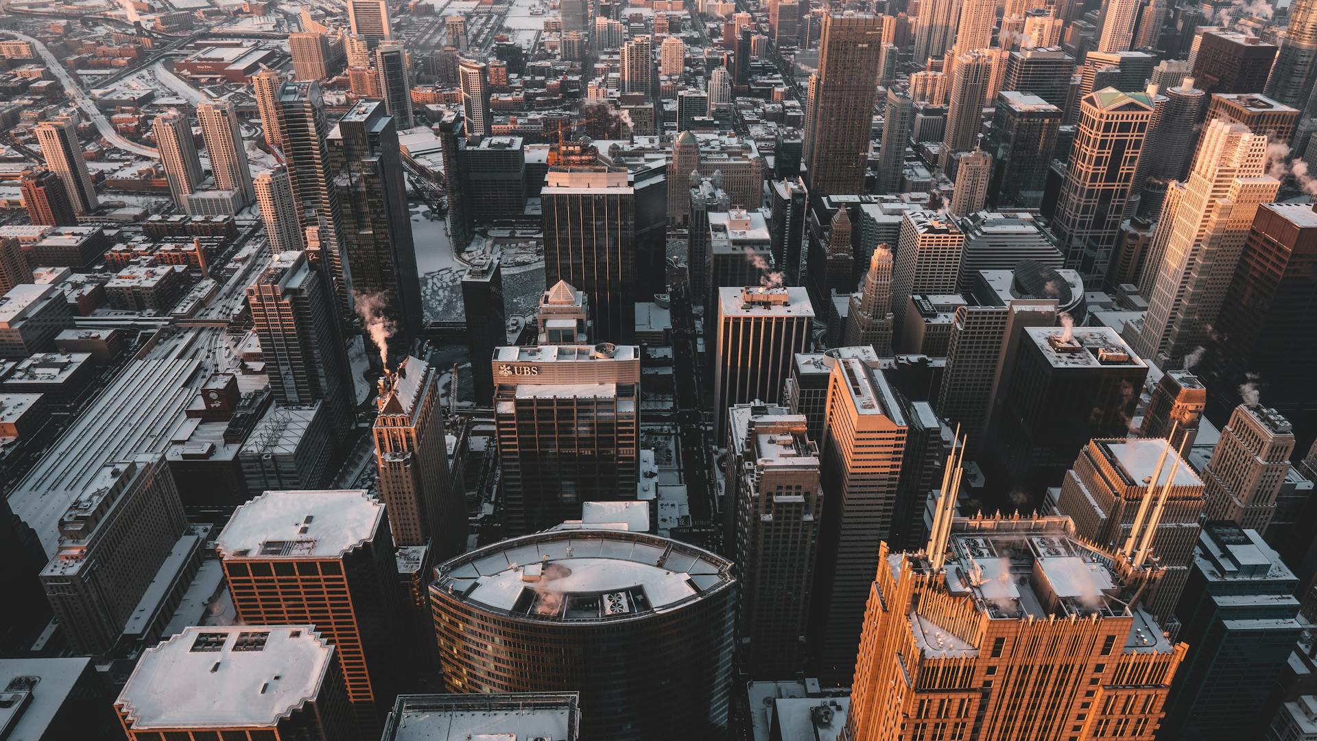 Bird's Eye Photography of High Rise Building Lot