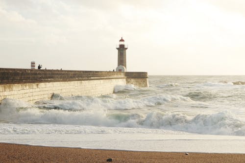 Безкоштовне стокове фото на тему «берег, берег моря, Буря»