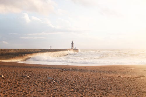 Farol No Final Da Doca