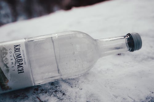 Free Krumbach Gourmet Glass Bottle Stock Photo