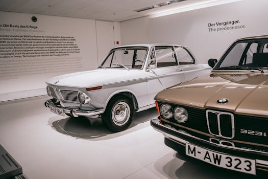 Two Brown and White Vehicles