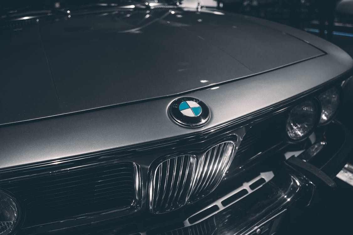 Free Grayscale Photography of BMW Car Stock Photo