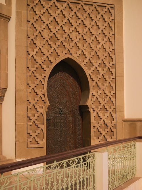 Moroccan mosque door