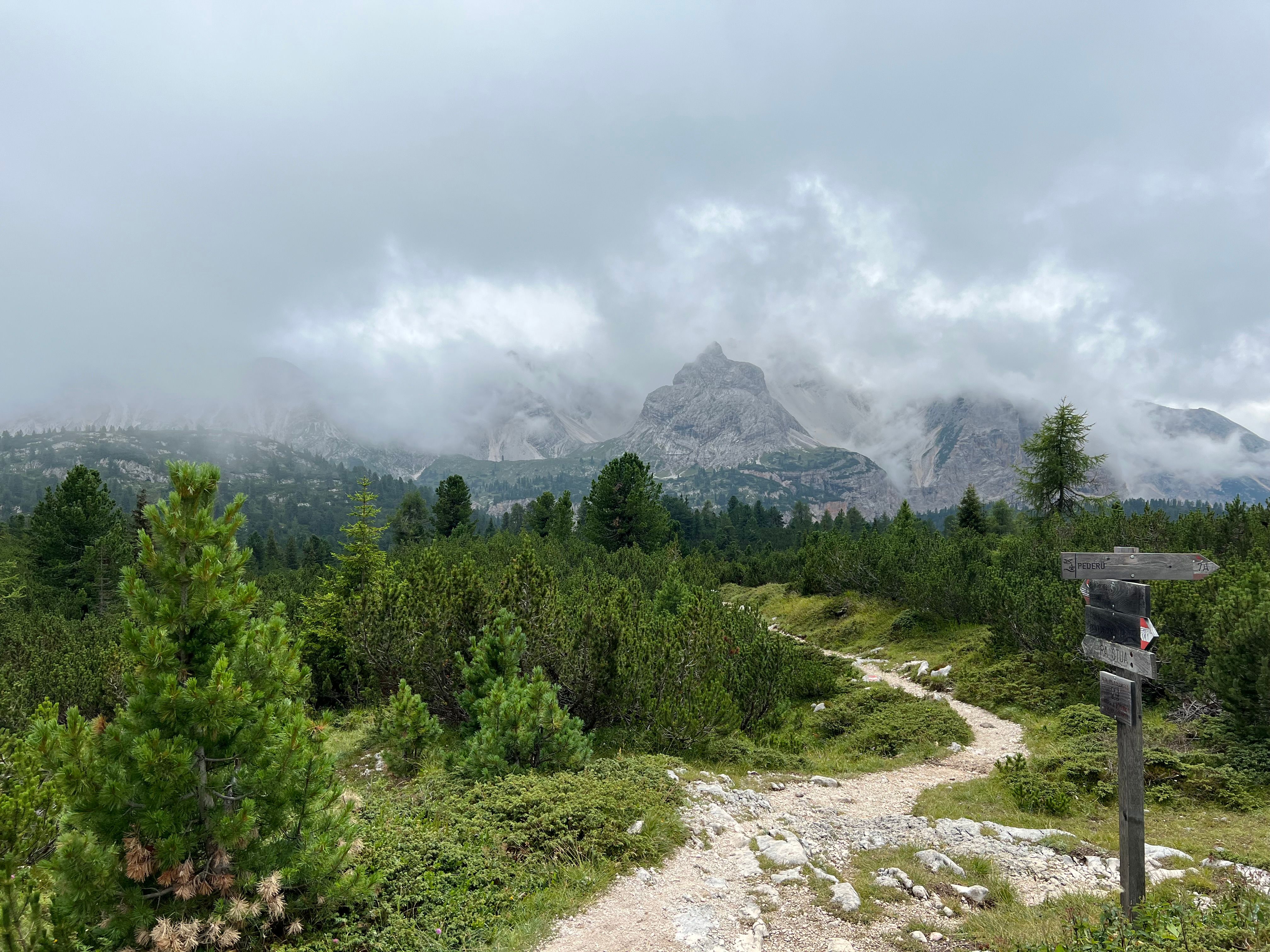 Der Brocken im Nebel