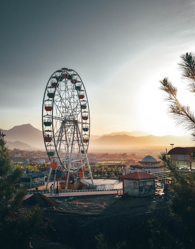 Photo Of Ferris Wheel In Amusement Park