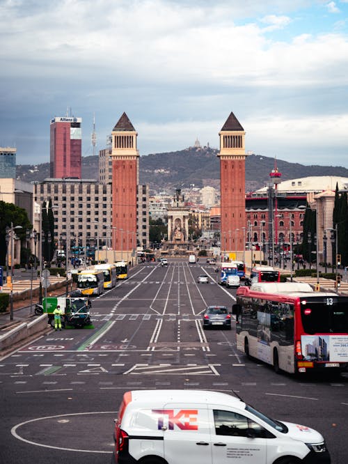 Immagine gratuita di asfalto, barcellona, città