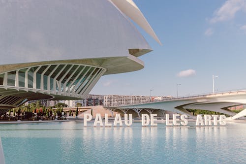 Free The city of arts and sciences in valencia, spain Stock Photo