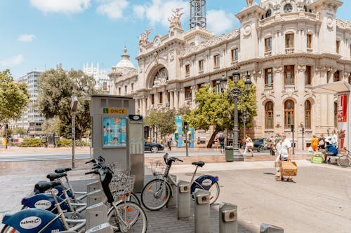 Ornamented Post Office Building in Valencia 