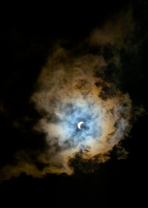 Free stock photo of darken, eclipse, mexico