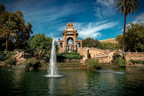 Kostenloses Stock Foto zu barcelona, brunnen, europa