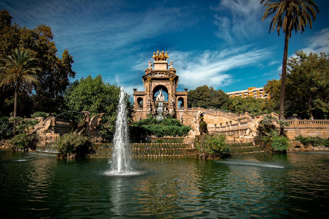 Kostenloses Stock Foto zu barcelona, brunnen, europa