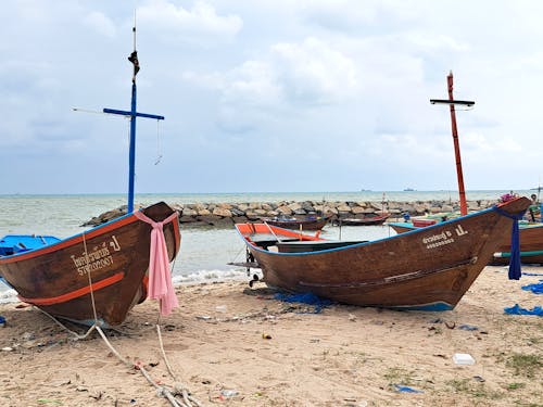 Gratis stockfoto met Azië, thaise cultuur, vissersboten