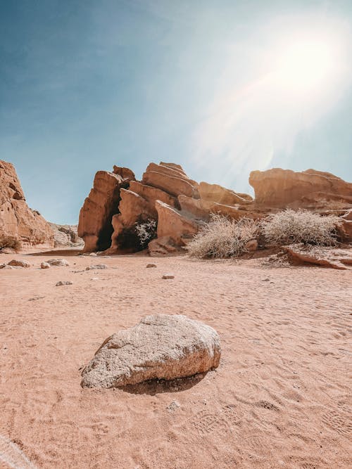 Foto d'estoc gratuïta de calor, desert, estiu