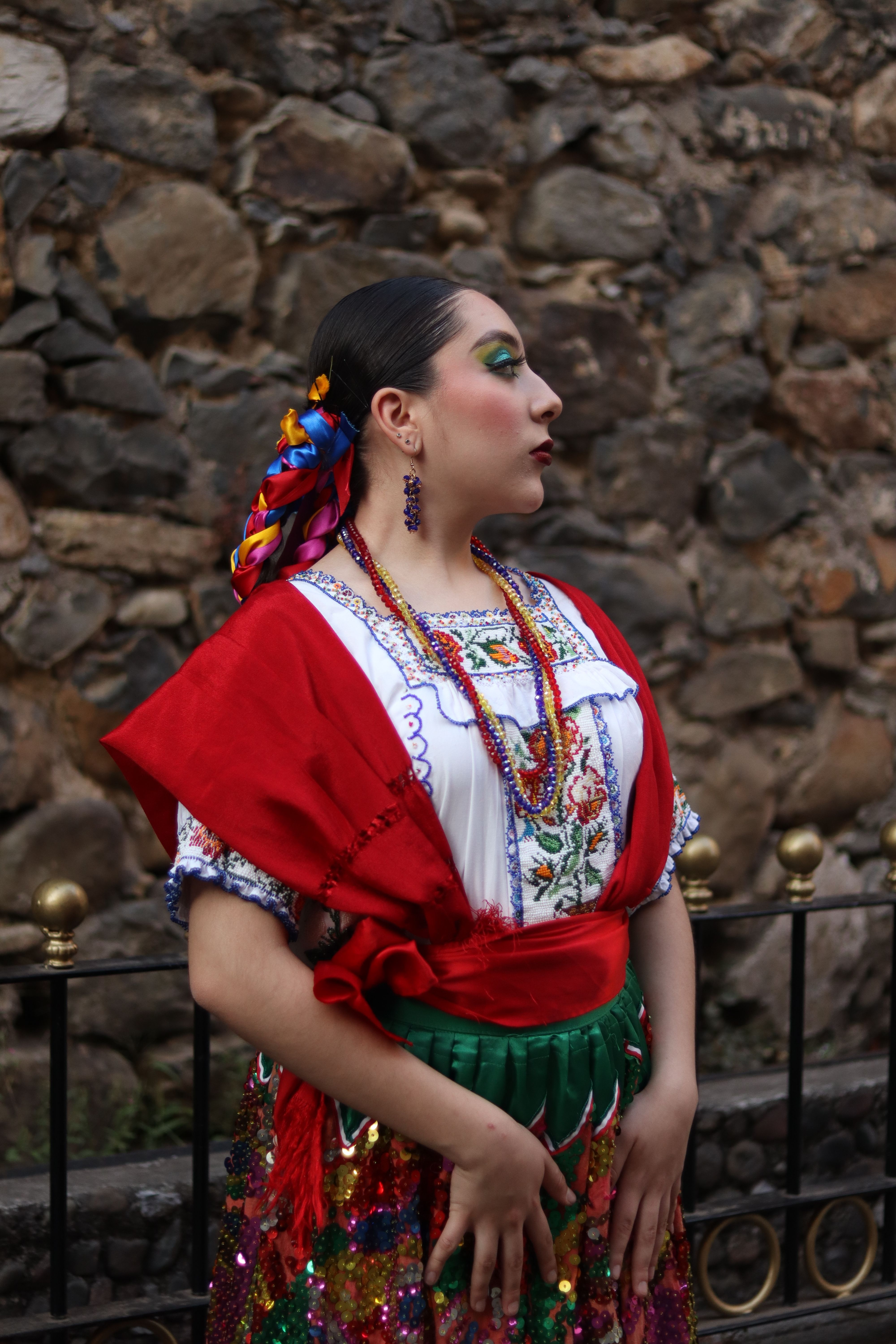 Woman in Folklore Costume · Free Stock Photo