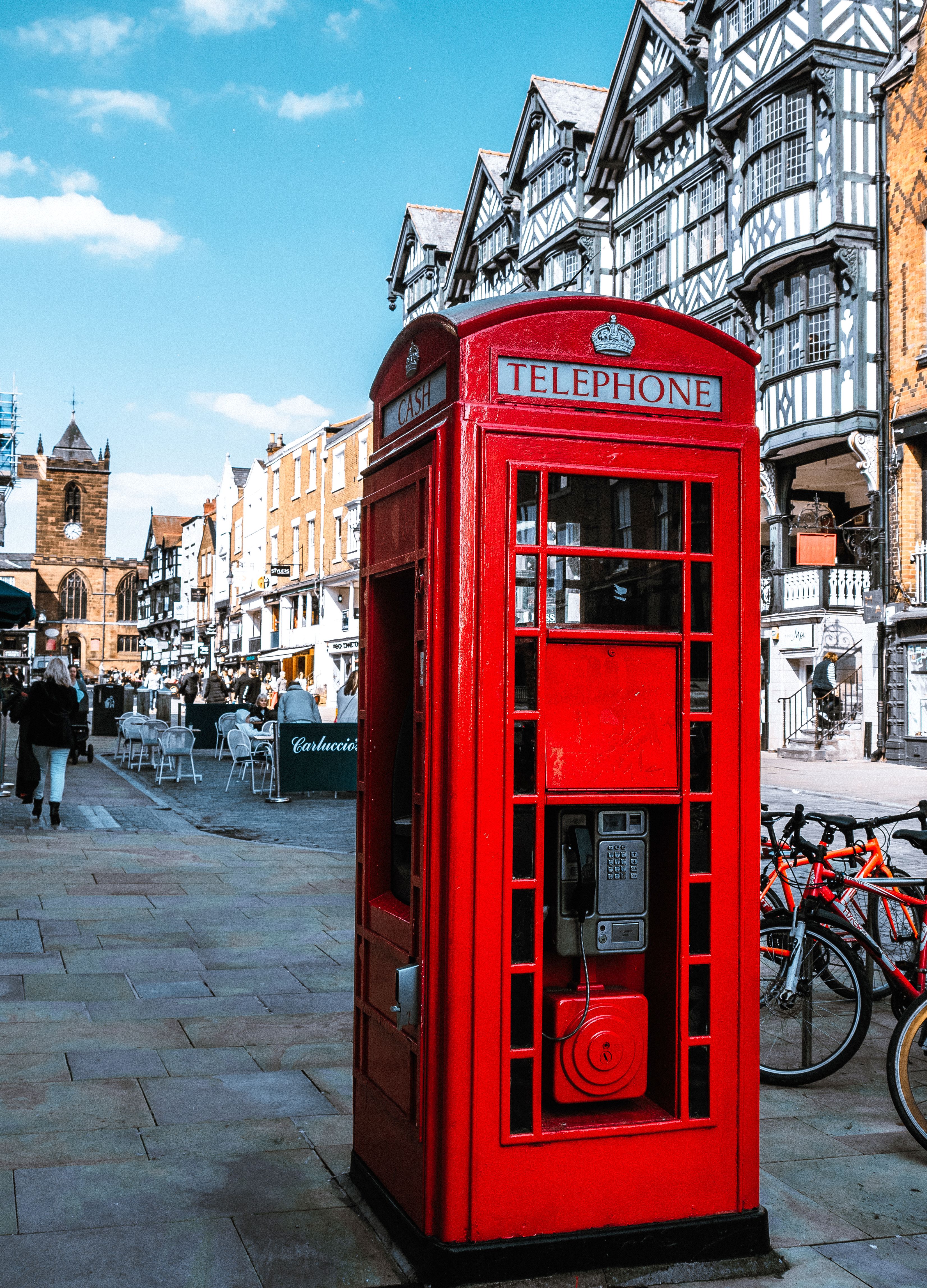 Selective Focus Photography Of Red Telephone Booth Free Stock Photo selective-focus-photography-of-red-telephone-booth-free-stock-photo