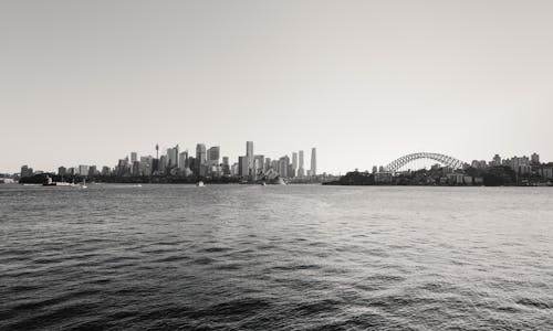 Imagine de stoc gratuită din alb-negru, arhitectură modernă, australia