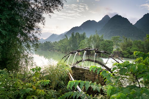 Green Mountains By The River