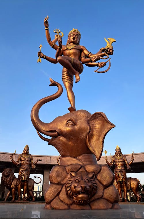 Foto profissional grátis de arte, deus, elefante