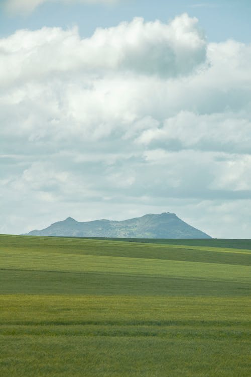 Gratis stockfoto met akkerland, berg, blauwe bergen