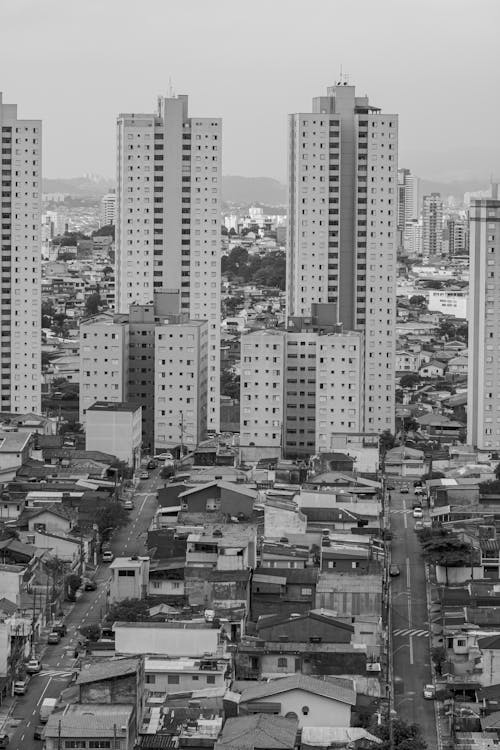 Blocks of Flats and Houses in City