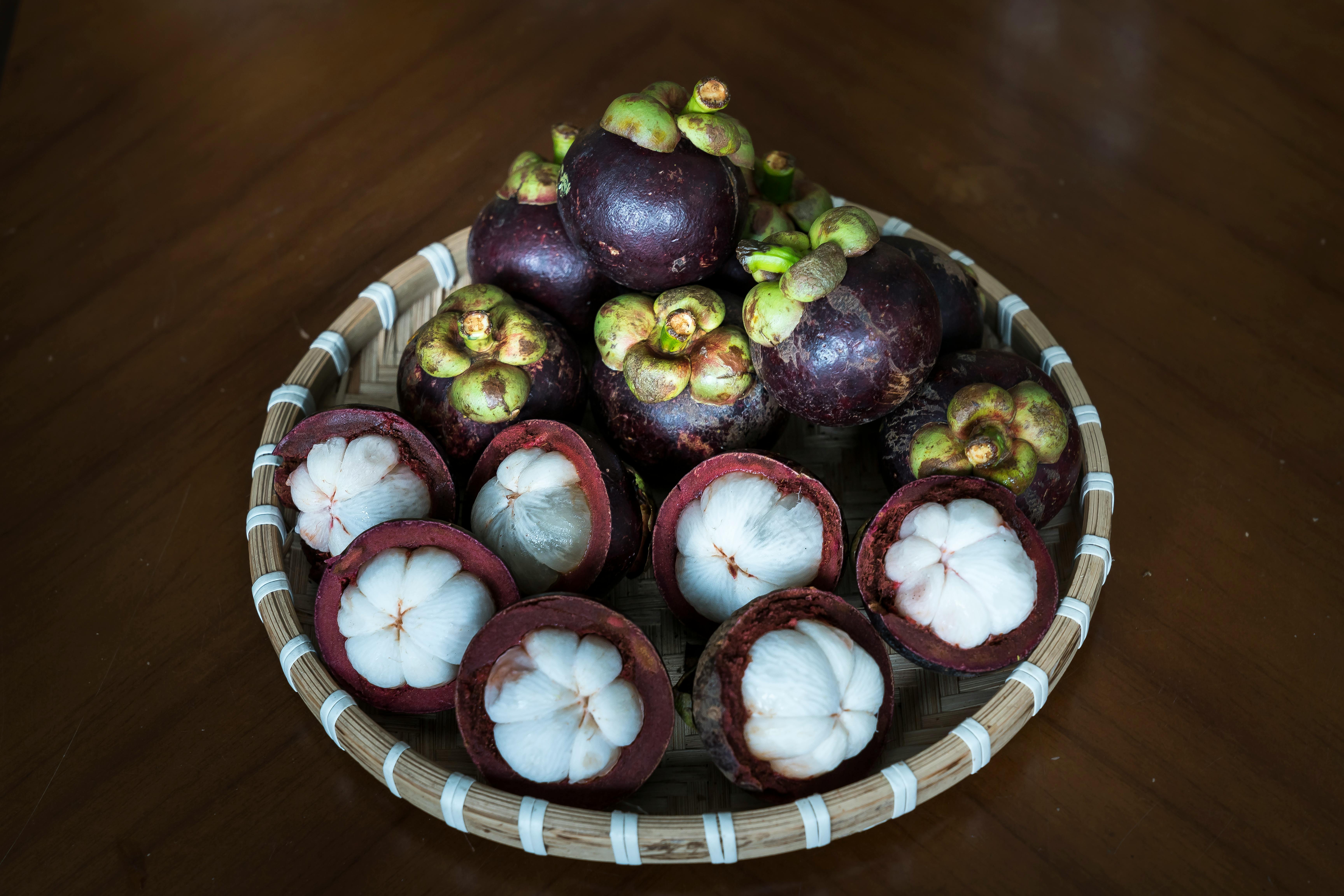 Cute Mangosteen Icon Graphic by griffin stock · Creative Fabrica