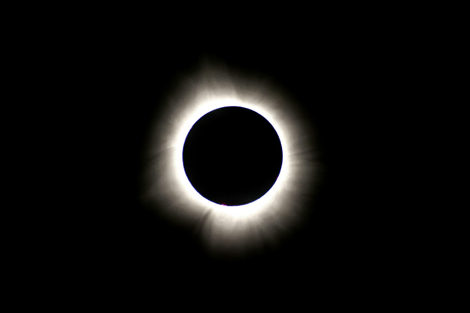 View of a Solar Eclipse