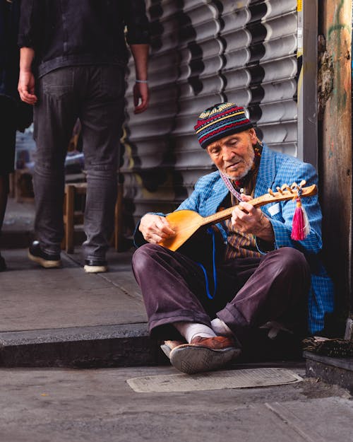 Fotobanka s bezplatnými fotkami na tému chodník, chodníky, gitara