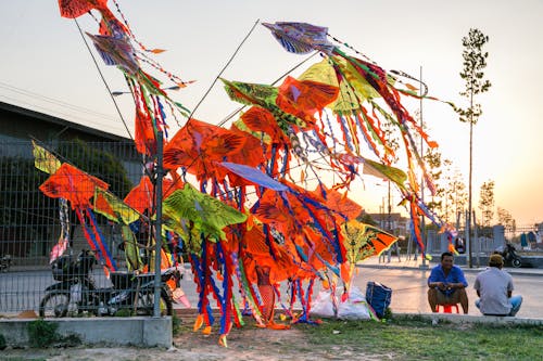 Assorted-color Kites